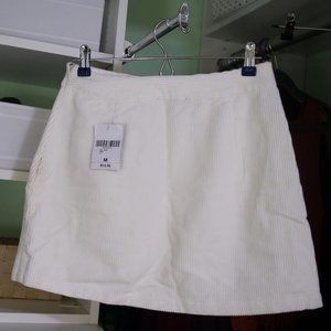Corduroy Mini Skirt